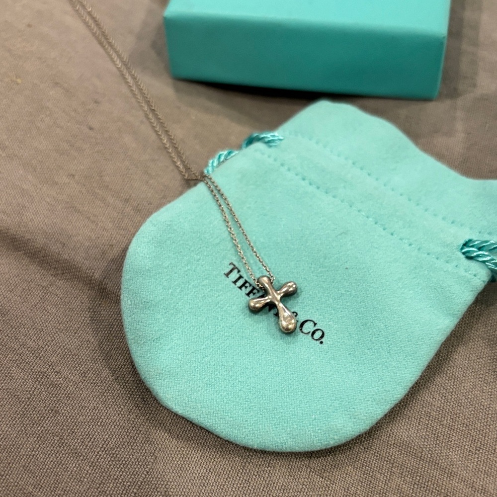 Tiffany & Co. Sterling Silver Cross Pendant